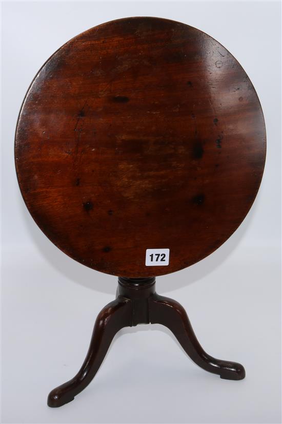 Miniature tripod table